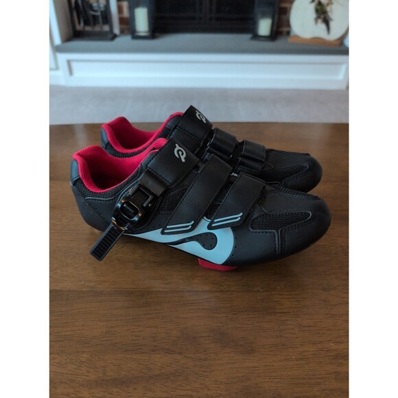 EUC Peloton cycling bike shoes with look delta cleats EU 39 US women's 8 - Picture 1 of 7